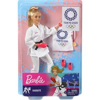 Barbie Olimpiyat Bebekler Karate GJL73-GJL74 Barbie GJL74