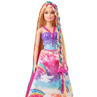 Barbie Dreamtopia Örgü Saçlı Prenses Bebeği GTG00 Barbie GTG00