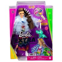 Barbie Extra Renkli Elbiseli Bebek GYJ78 Barbie GYJ78