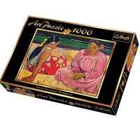 1000Parca Puzzle Yaglı Boya (Tahıtı Kadınlar) Diğer VAR10362