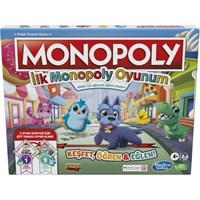 Monopoly İlk Monopoly Oyunum F4436 Hasbro F4436