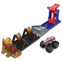Hot Wheels Monster Trucks Aksiyona Başlangıç Oyun Seti GYL09-GYL12 Hot Wheels GYL12