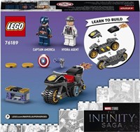 Lego Marvel Kaptan Amerika ve Hydra Karşılaşması 76189 Lego LSS76189